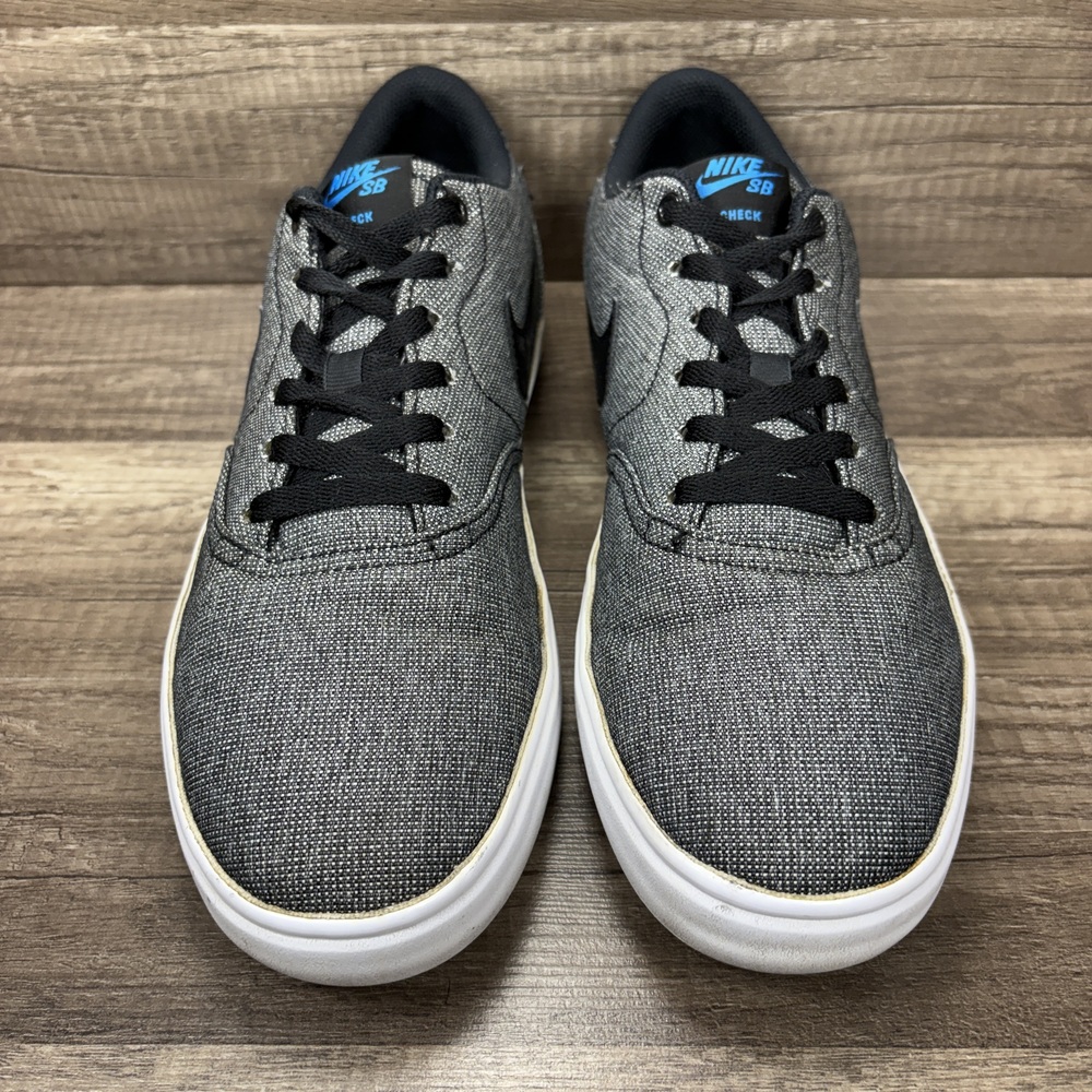 Nike SB Check Gray Black Mens US Size 10 EUR 44 843896-004 Sneakers - Picture 2 of 10